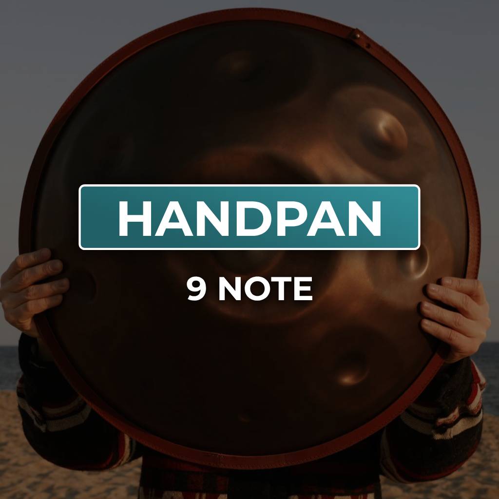 terapia musicale, handpan per intermedi, handpan 440hz, handpan 9 note