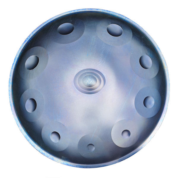 Handpan for sale, hang drum for sale, d minor 10 notes, Blu